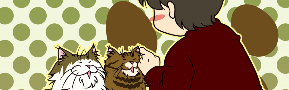 猫に向かって独り言